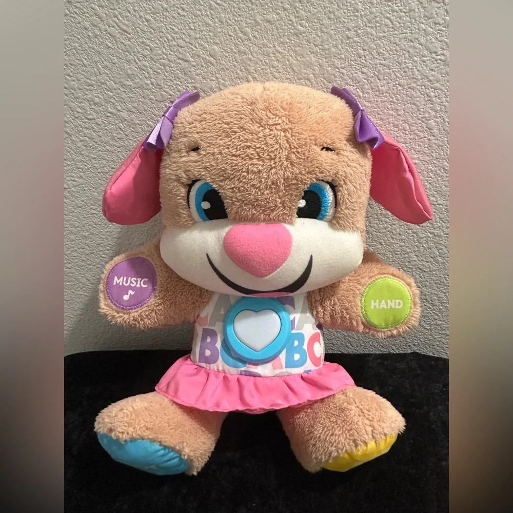Fisher-Price Laugh & Learn Smart Stages Sis Plush Toy - Works Great!